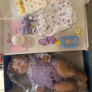 Charming Purple Doll with Accessories